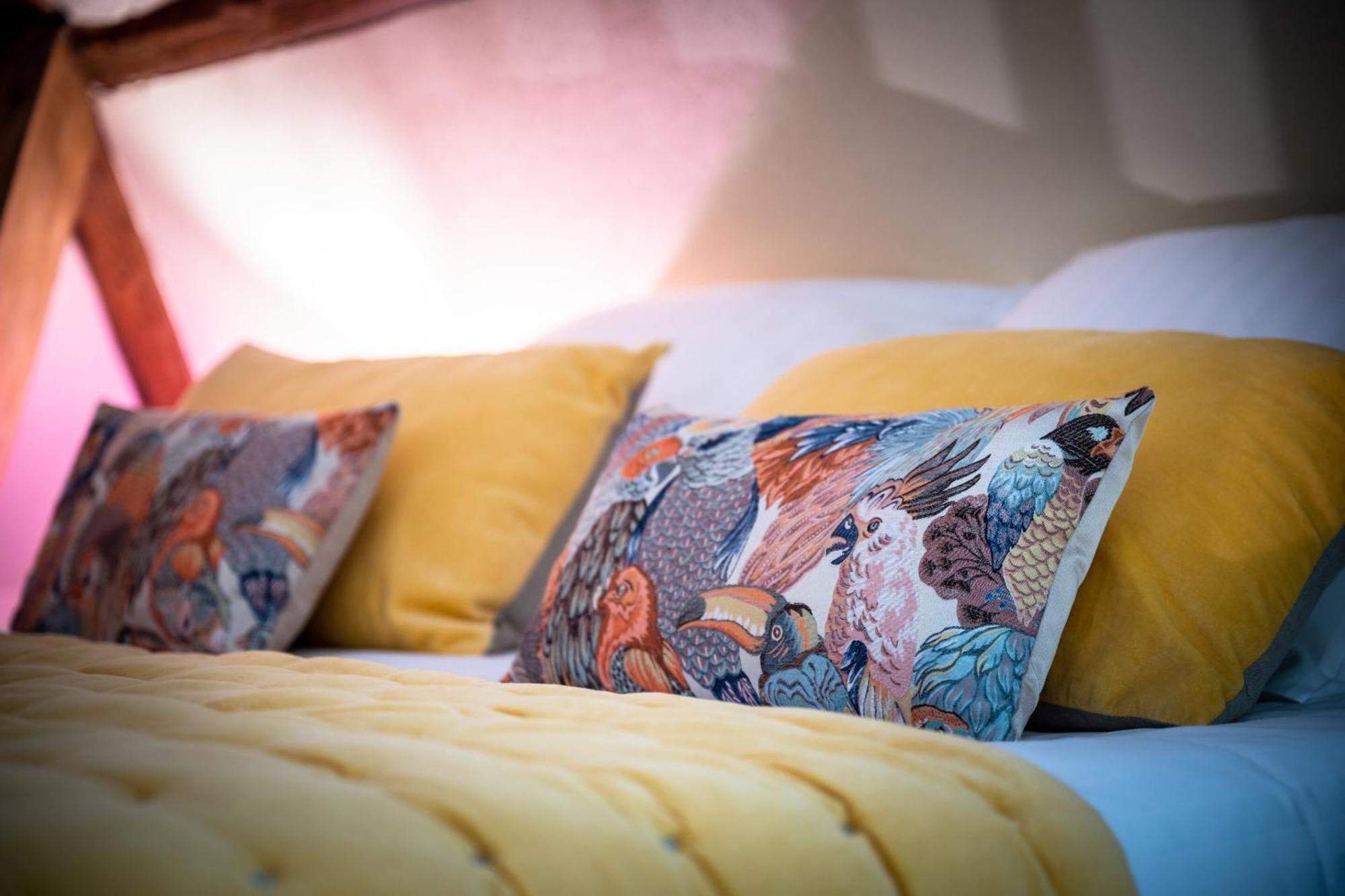 La Dominotte Bed & Breakfast Demigny Oda fotoğraf