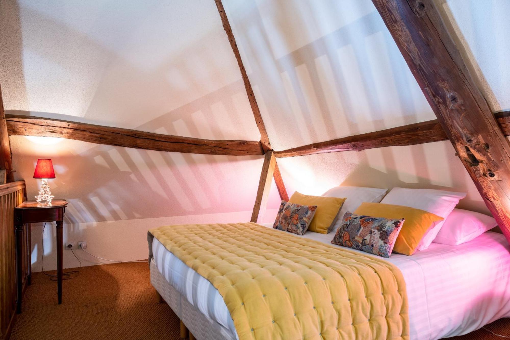 La Dominotte Bed & Breakfast Demigny Oda fotoğraf