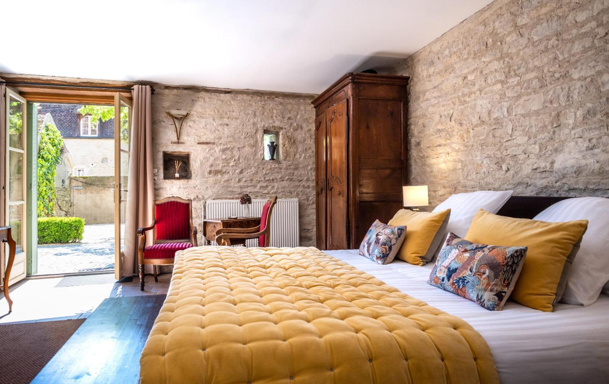 La Dominotte Bed & Breakfast Demigny Oda fotoğraf