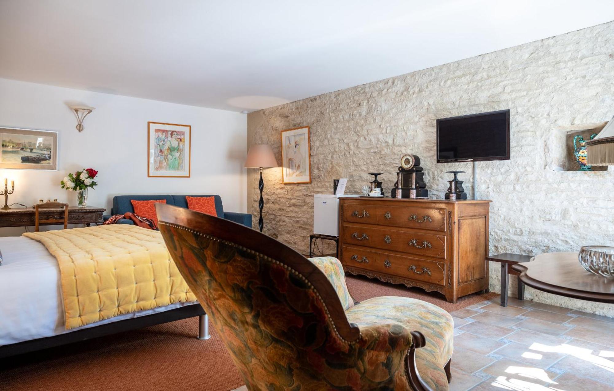 La Dominotte Bed & Breakfast Demigny Oda fotoğraf