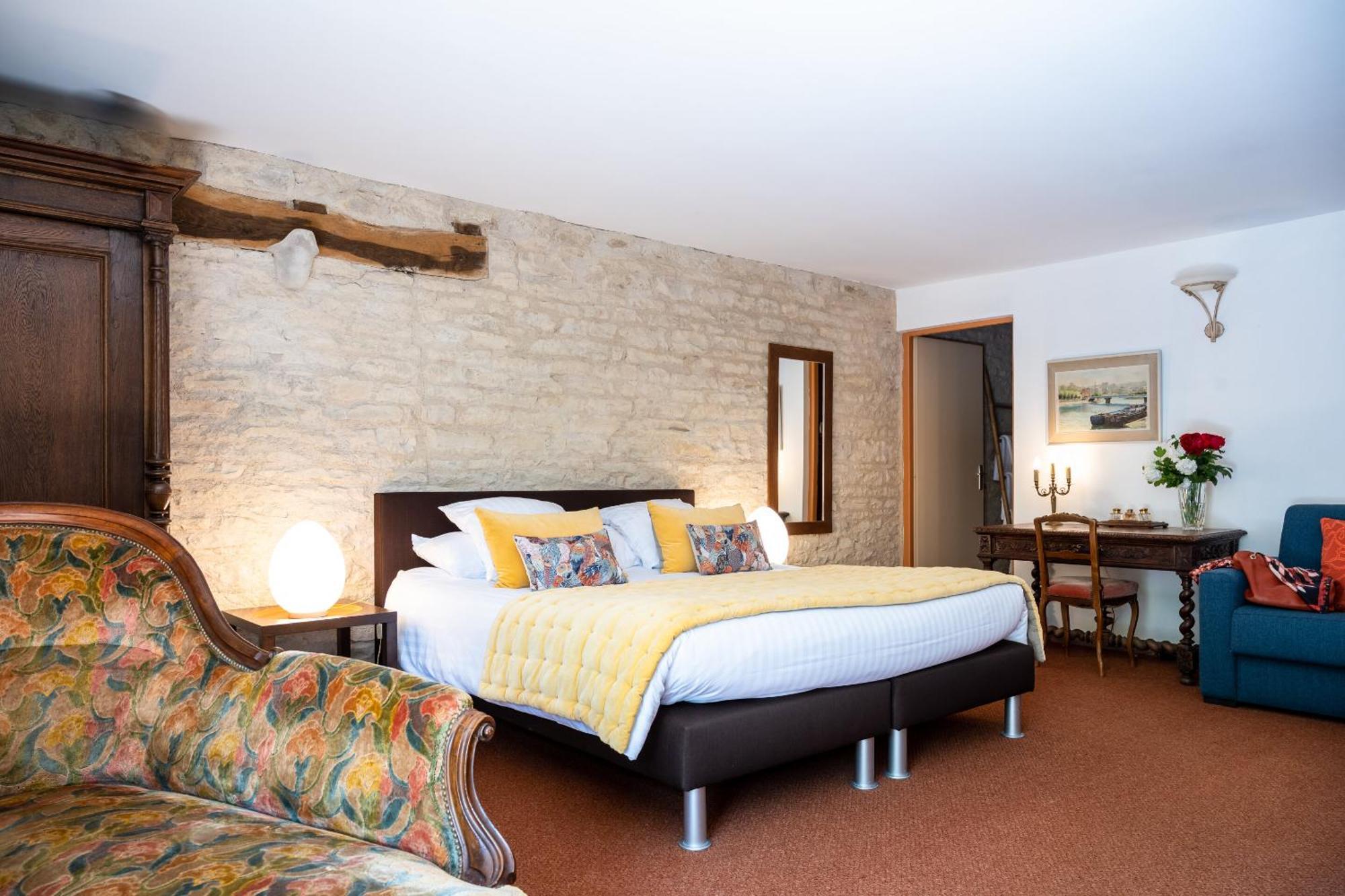 La Dominotte Bed & Breakfast Demigny Oda fotoğraf